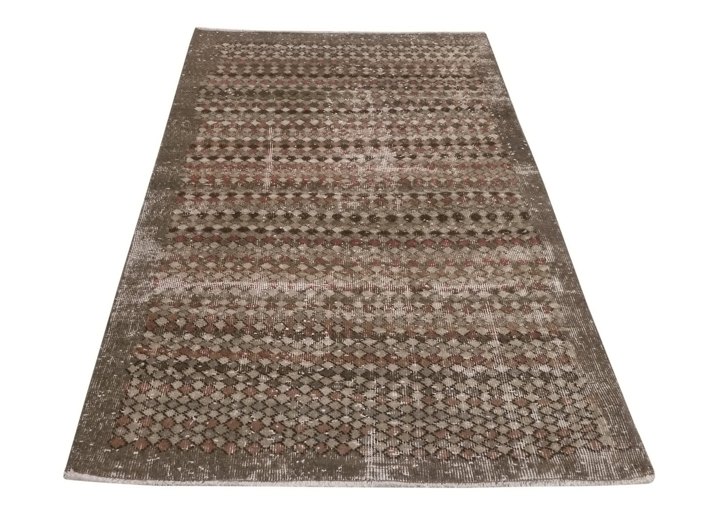 Turkish rug Antique, Oushak Rug, Vintage Old Rug, Area rug, Small Carpet rug, 3x6 Small rug, Handmade rug, Entryway rug, Anatolia rug,8998