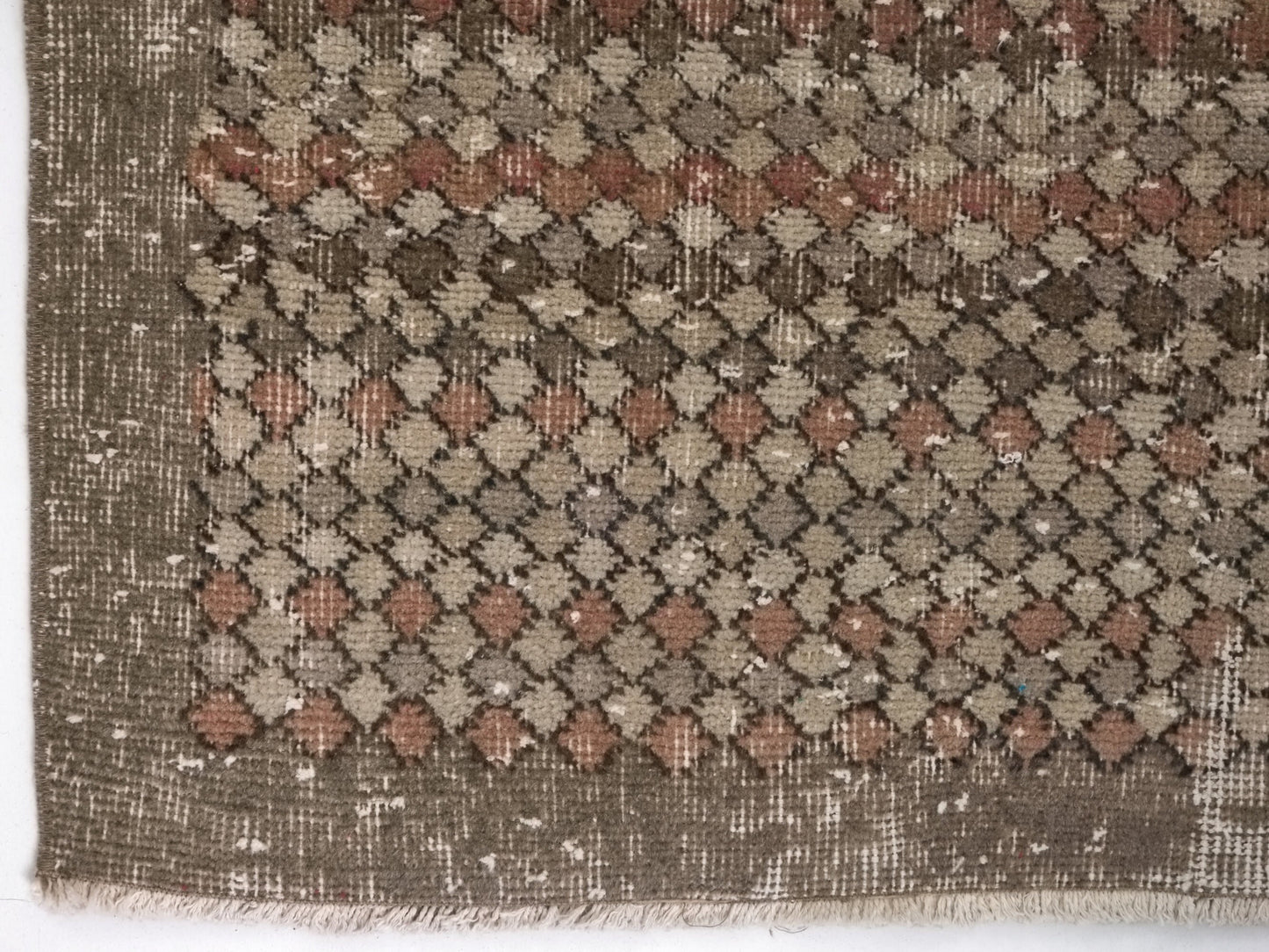 Turkish rug Antique, Oushak Rug, Vintage Old Rug, Area rug, Small Carpet rug, 3x6 Small rug, Handmade rug, Entryway rug, Anatolia rug,8998