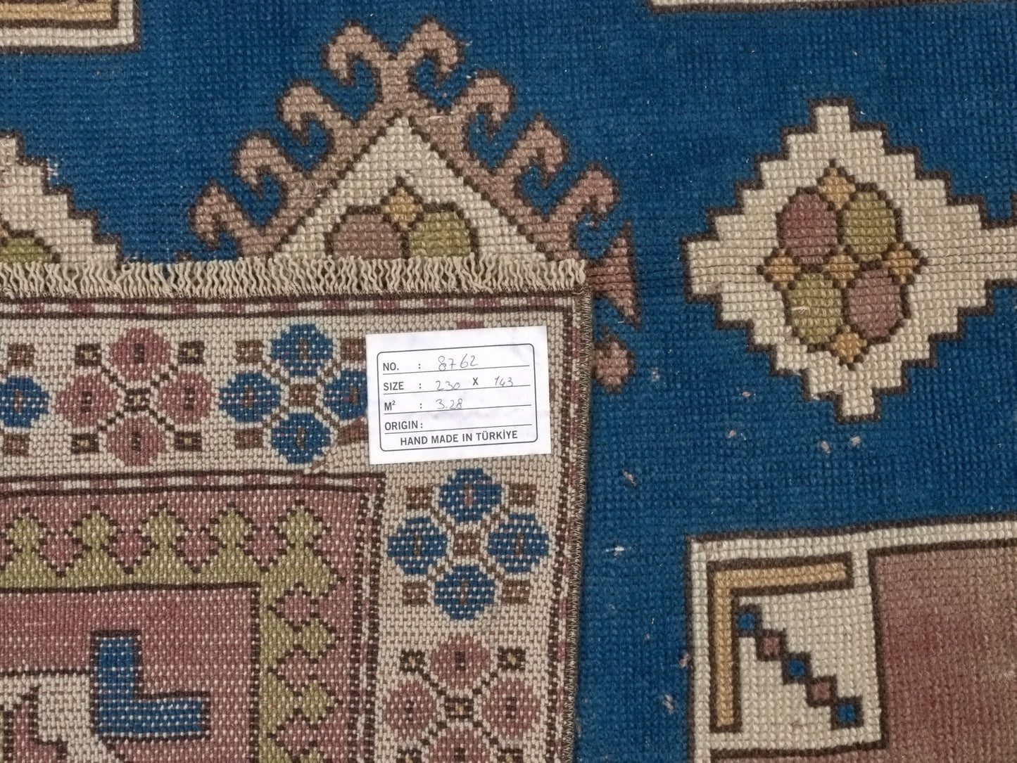 5x8 Turkish Oushak Vintage Rug, Handmade Area Carpet rug, Bedroom rug, Bohemian rug, Floor rug, Living room rug, Anatolia rug, 8762