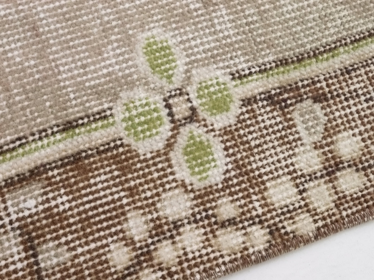 6x9 Neutral Fine Oushak Rug Handmade Floral Turkish rug Area Unique Carpet rug Rug for Bedroom Gift for Housewarming Turkey rug 10311