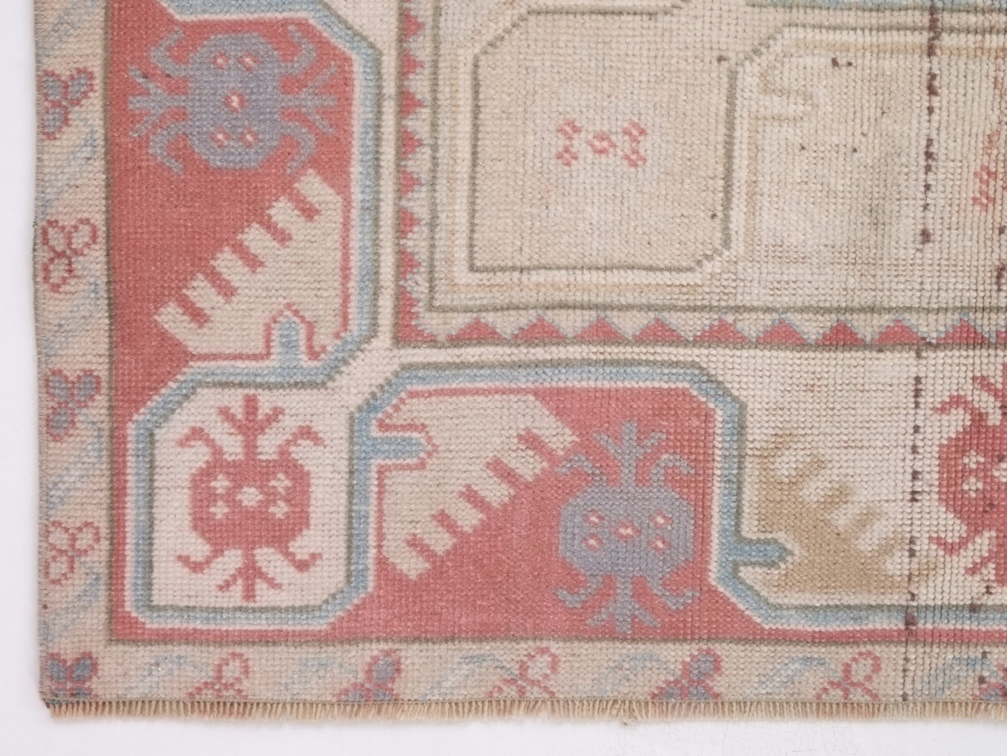 Turkish rug, Oushak rug, Vintage rug, Area rug, Handmade rug, 4x6 Rug, Carpet rug, Beige small rug, Kid room rug, Coastal decor, 10335