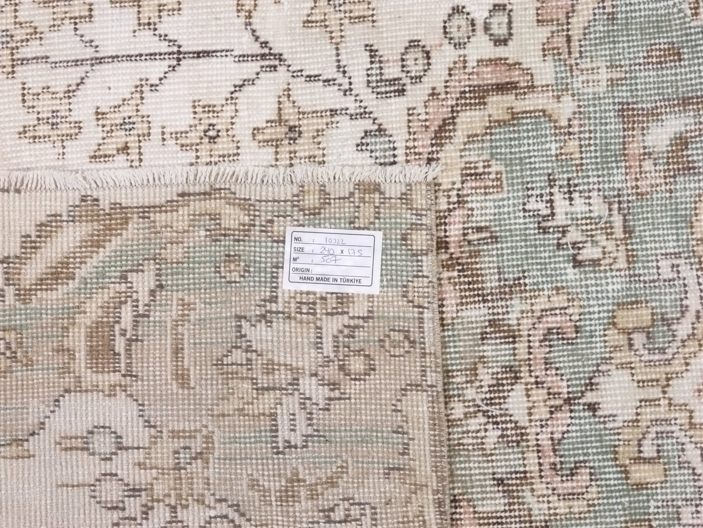 Vintage Rug, Beige rug 6x10, Handmade Rug, Turkish rug, Anatolia rug, Faded rug, Neutral Oushak rug, One of a kind rug,Made in Turkey, 10322