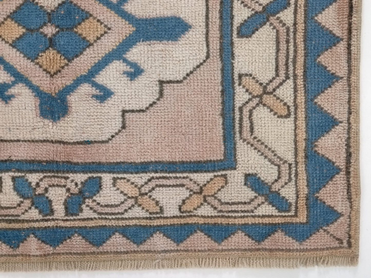 Turkish Rug, Vintage Rug, Small Rug, Mıuted rug, 3x4 Rug, Faded rug, Pink rug 3x4, Anatolia rug, Bedroom rug, Unique rug, Soft rug, 10049