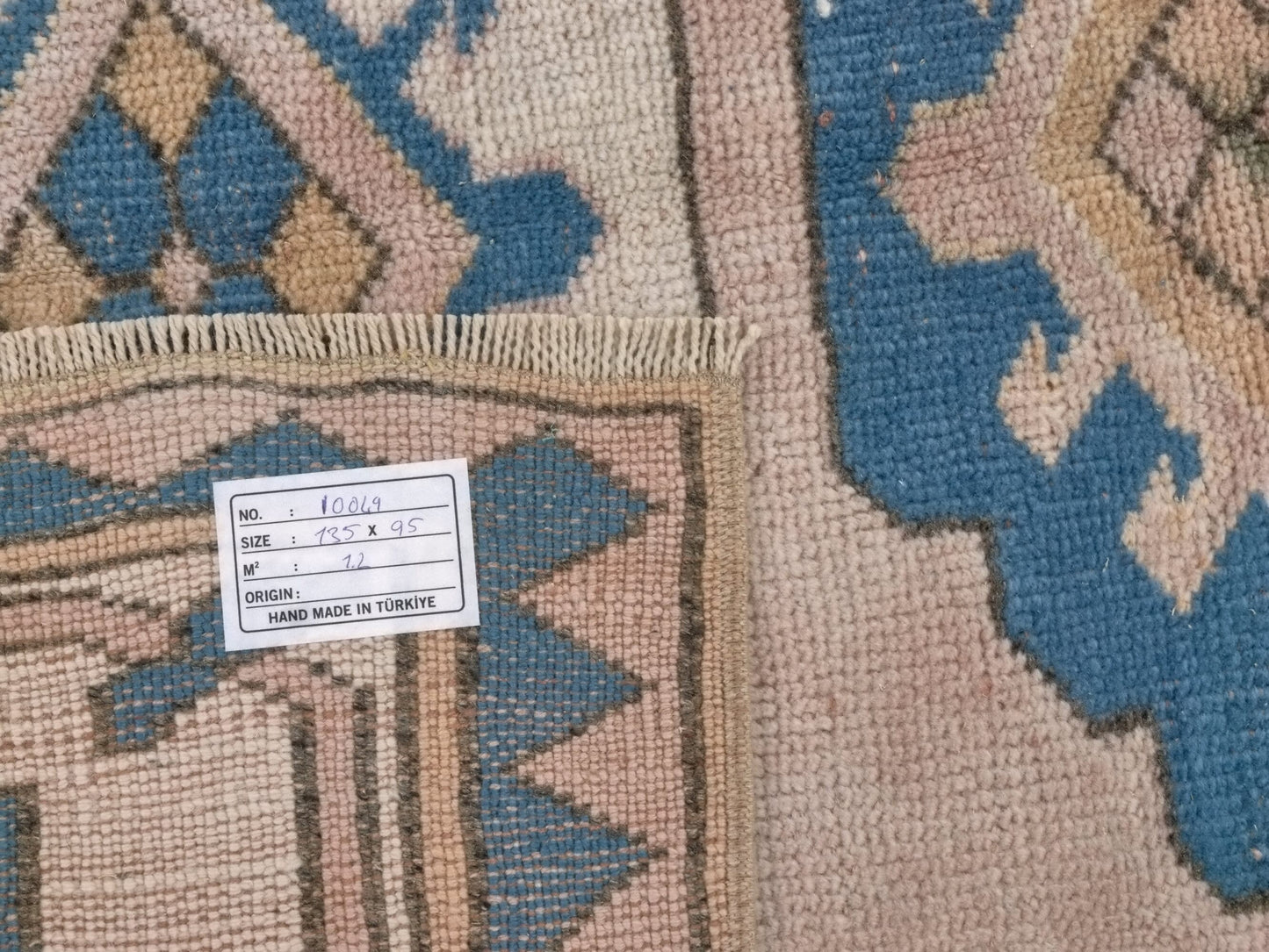 Turkish Rug, Vintage Rug, Small Rug, Mıuted rug, 3x4 Rug, Faded rug, Pink rug 3x4, Anatolia rug, Bedroom rug, Unique rug, Soft rug, 10049