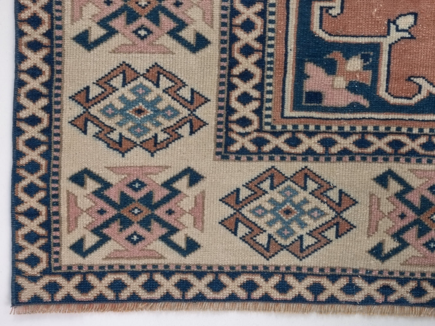 Turkish Oushak Rug, Vintage rug, Area rug, 7x10 Rug, Oushak Carpet, Vintage Carpet, Oriental rug, Bohemian rug, Living room, Turkey rug,9046