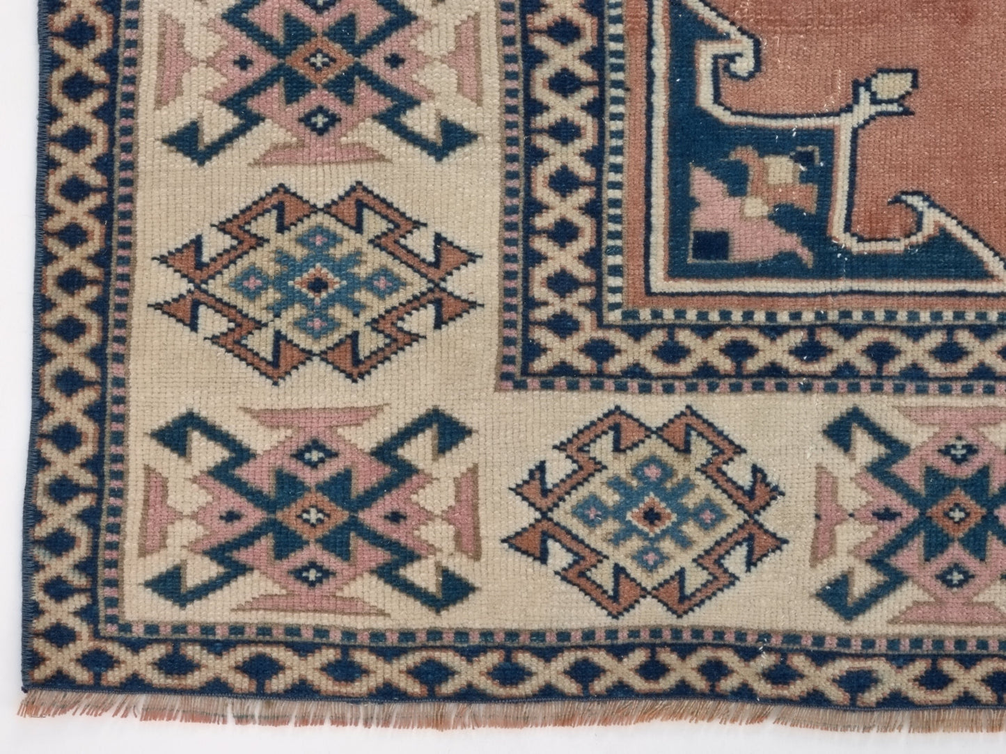 Turkish Oushak Rug, Vintage rug, Area rug, 7x10 Rug, Oushak Carpet, Vintage Carpet, Oriental rug, Bohemian rug, Living room, Turkey rug,9046