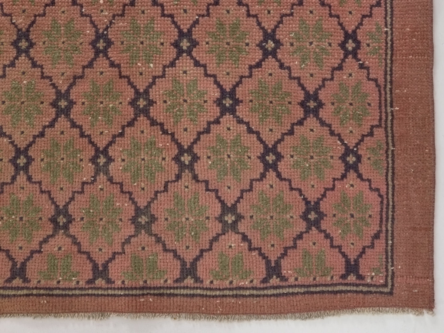Faded Rug, Oushak rug, Anatolia rug, Oriental rug, Handmade rug, Soft rug, Rug 5x8, Vintage Turkish rug, Wool rug, Made in Turkey, 9016