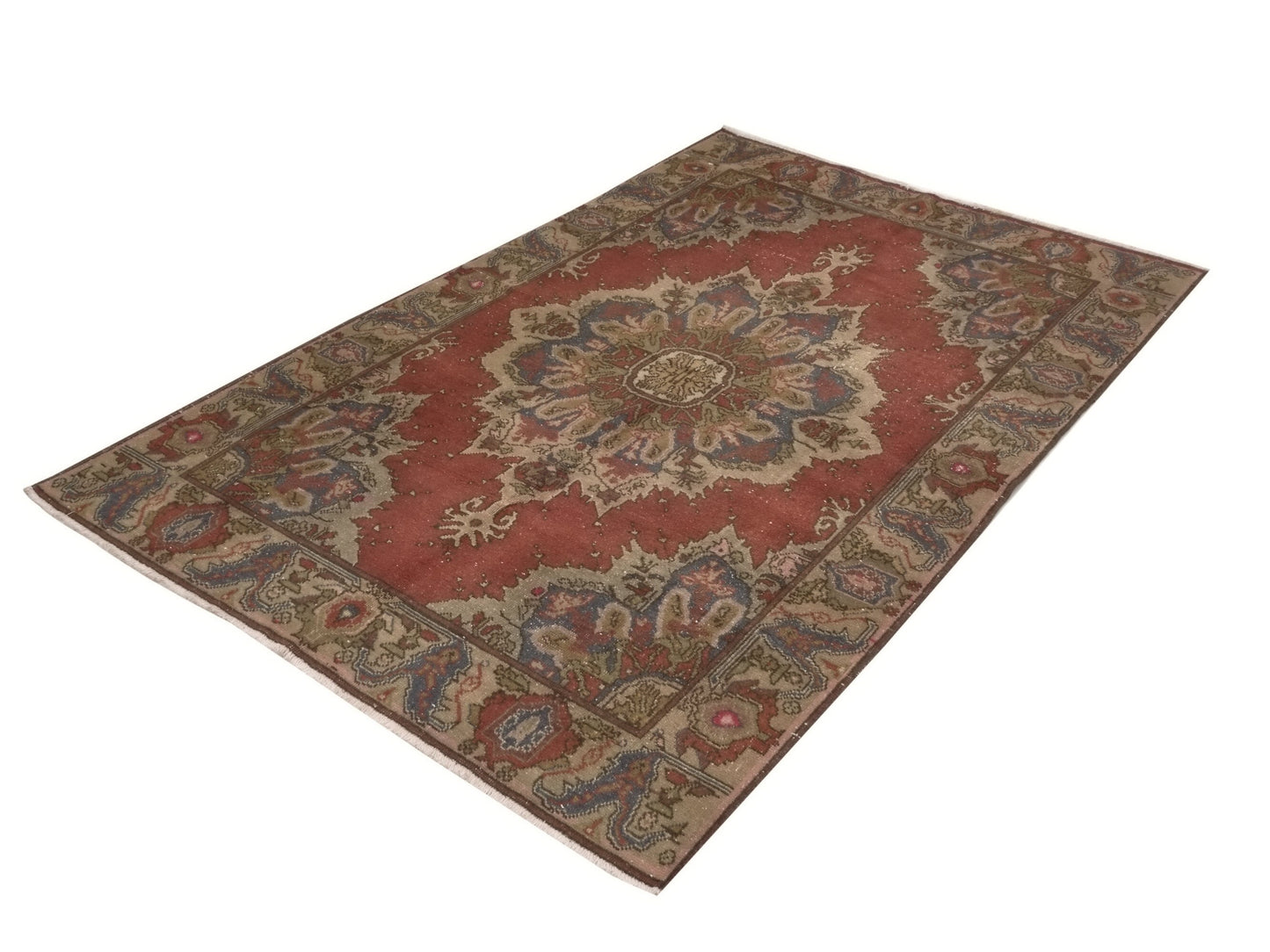 Turkish Rug 5x8, Oriental rug, Oushak rug, Vintage rug, Carpet rug, One of a kind rug, Wool rug, Unique rug, Ethnic rug, Anatolia rug,8978
