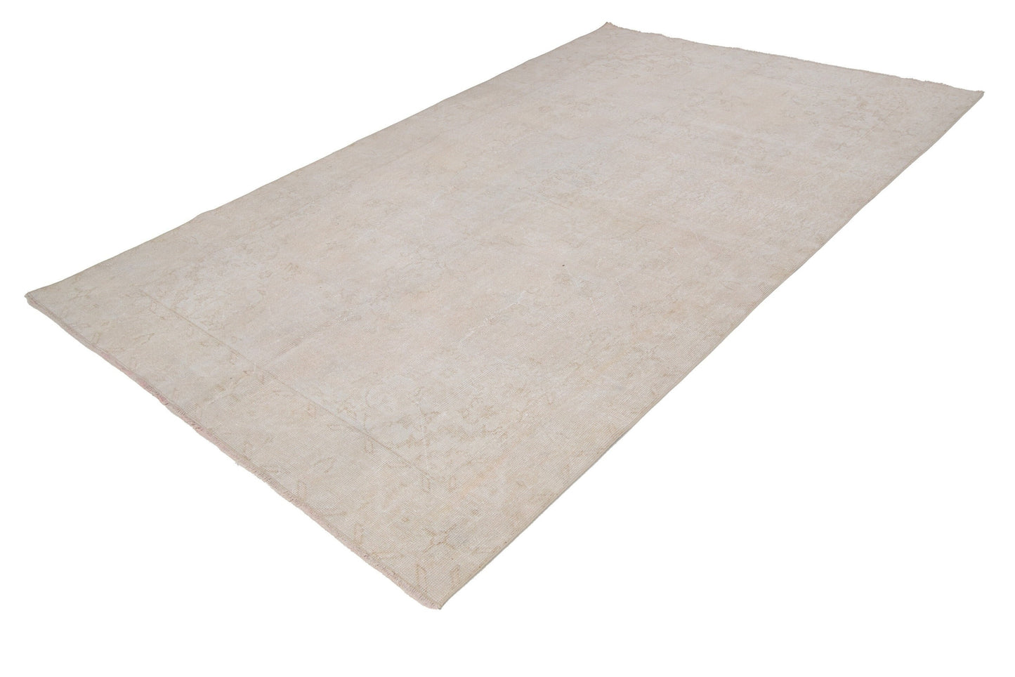 6x10 Beige Distressed Area Wool Turkish Rug, Oushak Rug Neutral, Vintage Unique Turkey rug, Scandinavian decor, Living room rug, 7498