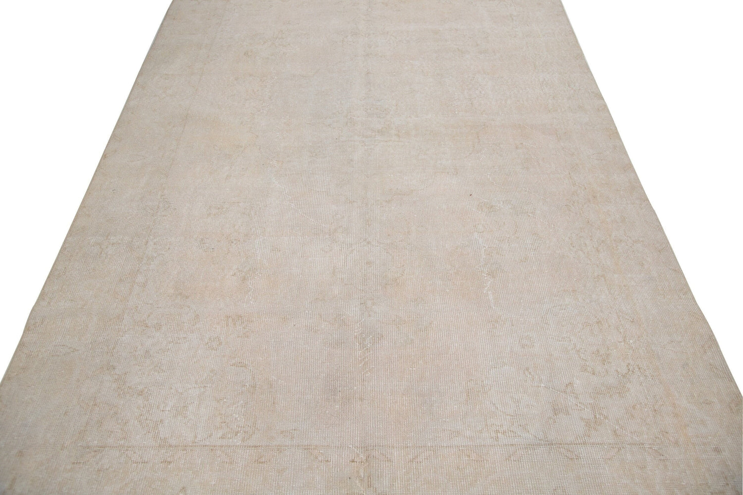 6x10 Beige Distressed Area Wool Turkish Rug, Oushak Rug Neutral, Vintage Unique Turkey rug, Scandinavian decor, Living room rug, 7498