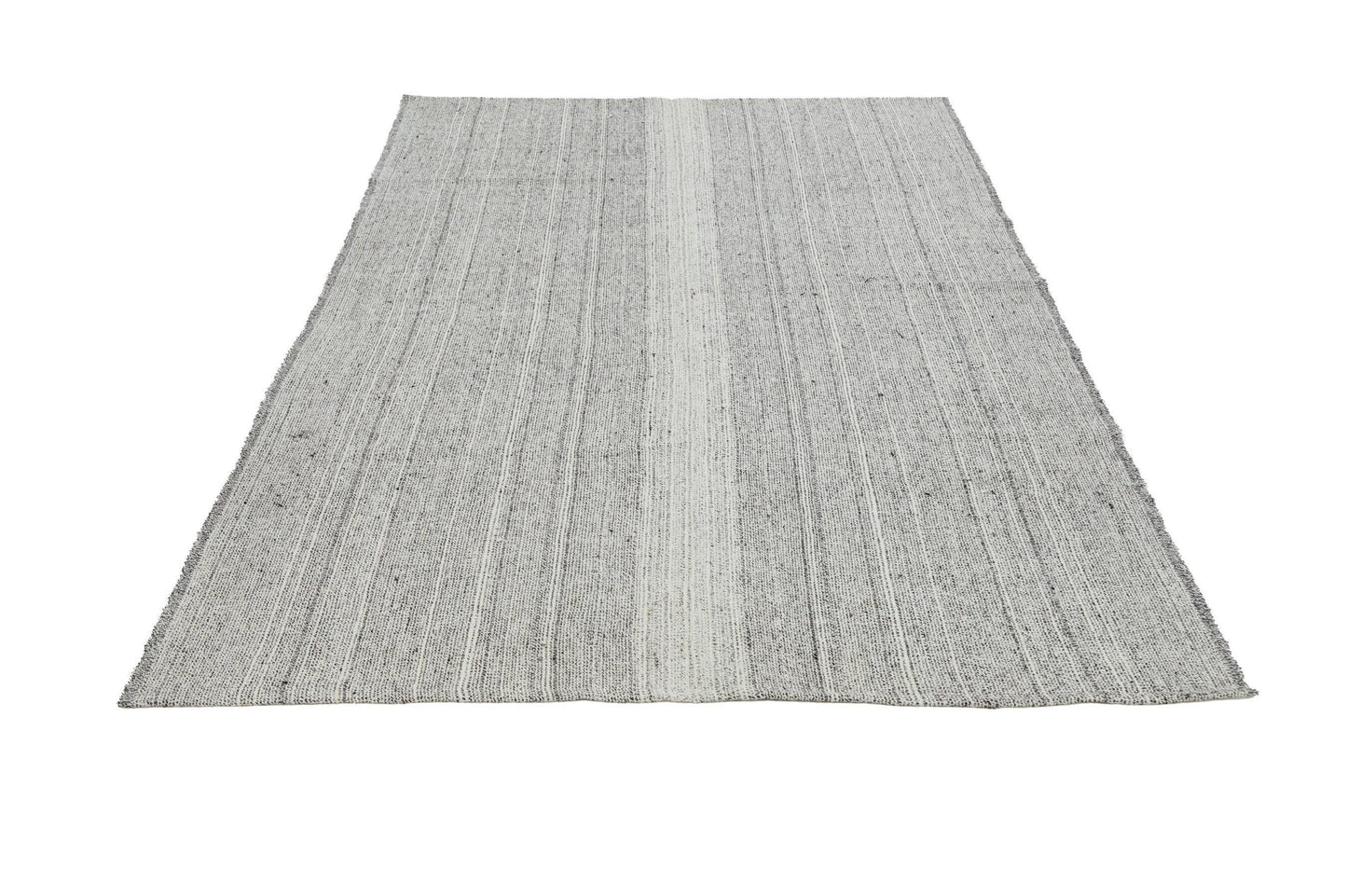 Kilim Rug 6x9, Vintage Gray Kilim Rug, Handmade Area Kilim Rug, Turkish Muted Kilim Rug, Bedroom Rug, Coastal Decor, Rug Kilim, 8091