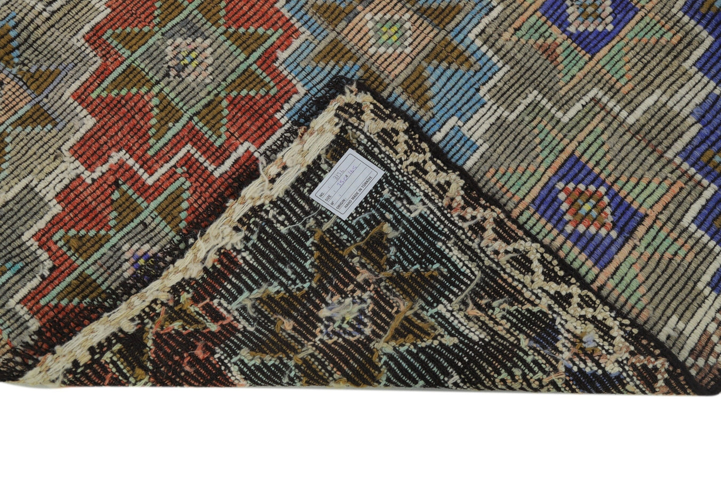 Kilim Rug 5x12, Handmade Antique Kilim Rug, Area Kilim Rug, Vintage Eclectic Kilim Rug, Bedroom Rug, Bohemian Rug, Turkish Kilim Rug, 8136