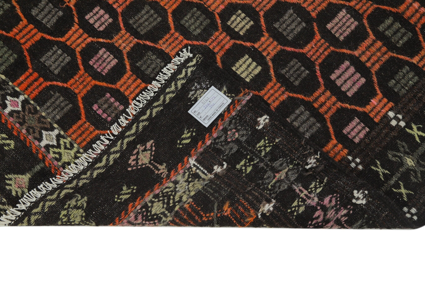 Turkish Kilim 5x7, Rug Kilim, Handmade Area Kilim Rug, Bohemian Rug, Vintage Eclectic Kilim Rug, Living Room Rug, Wool Rug, 8141