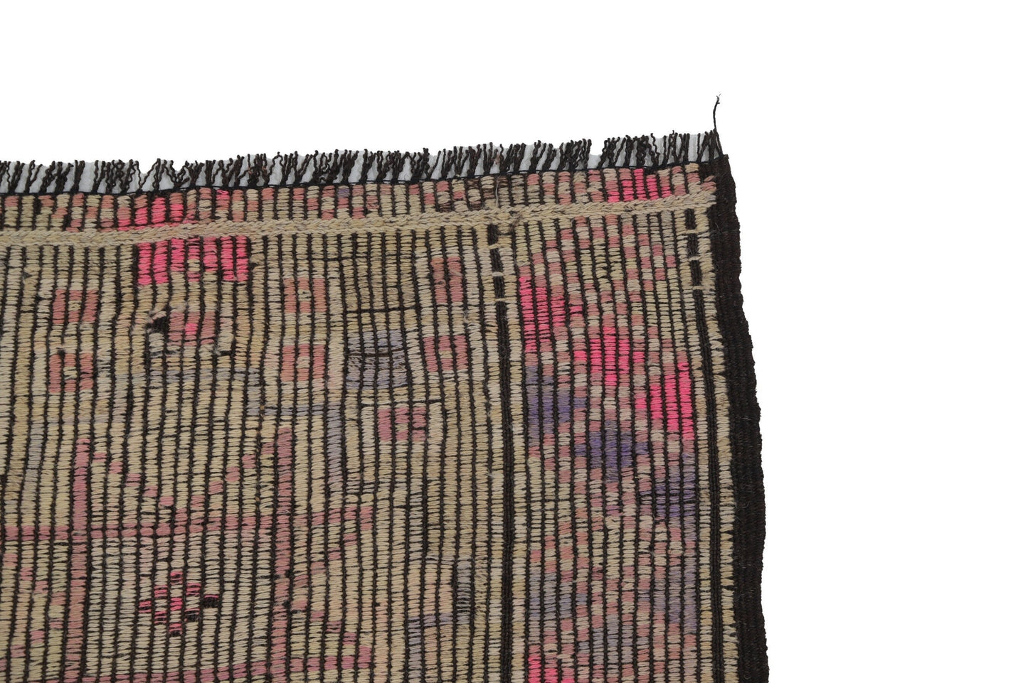 6x10 ,Distressed Pink Vintage Kilim rug,Turkish Kilim rug,Bohemian rug,Eclectic decor,Living room rug,Nursery rug,Area rug,5'6x10'0 ft, 8135