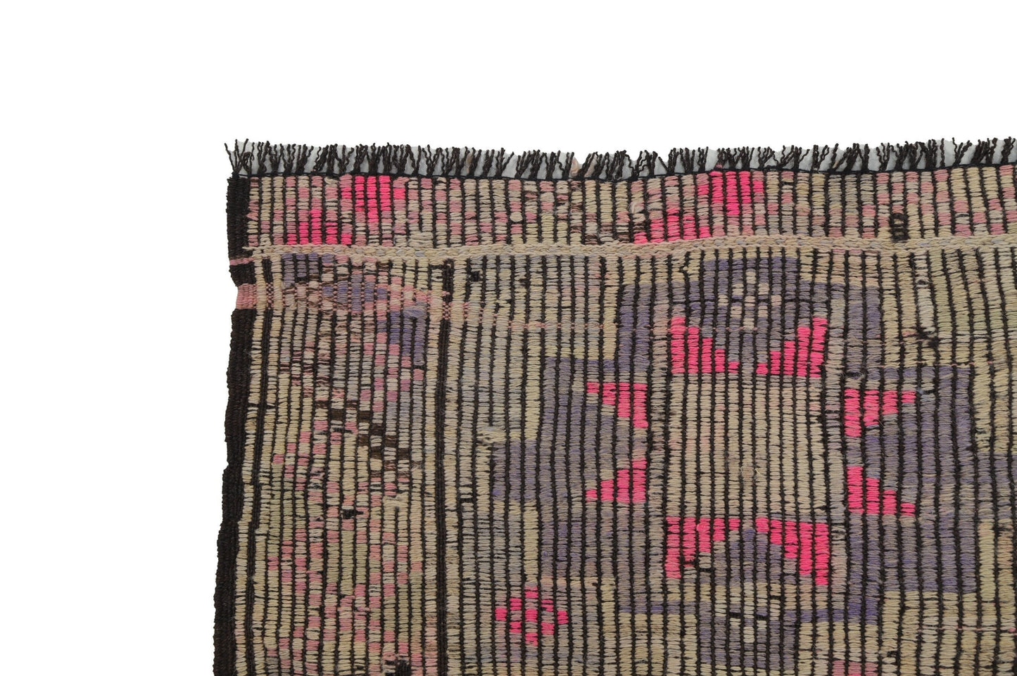 6x10 ,Distressed Pink Vintage Kilim rug,Turkish Kilim rug,Bohemian rug,Eclectic decor,Living room rug,Nursery rug,Area rug,5'6x10'0 ft, 8135