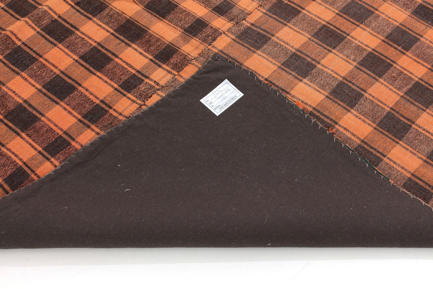 Kilim Rug 6x8, Entryway Rug, Turkish Plaid Kilim Rug, Flat Weave Rug, Handmade Bohemian Kilim Rug, Rug Kilim, Wool Rug, Area Kilim Rug, 5684