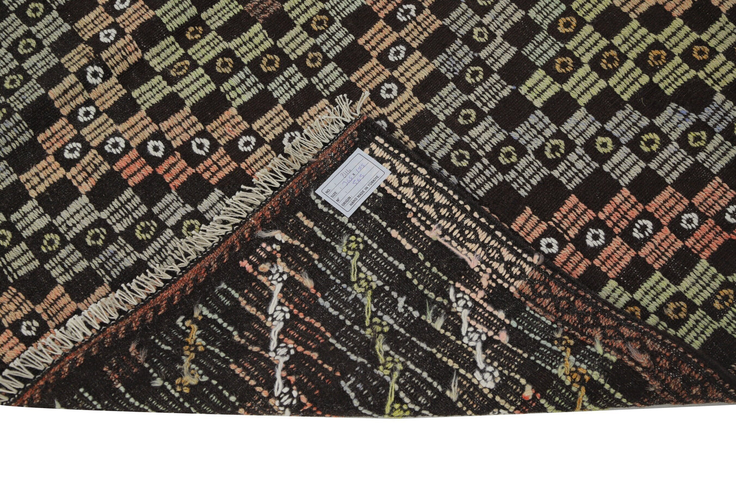 Handmade Unique Kilim Rug, Vintage Kilim 5x11, Area Muted Kilim Rug, Turkish Kilim Rug, Living Room Rug, Wool Rug, Bohemian Rug, 8116