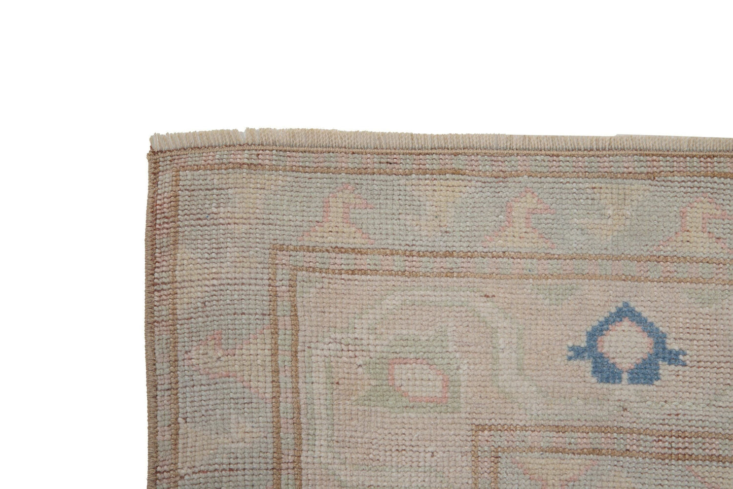 Turkish rug Beige, 5x8 Oushak Vintage Turkish Rug, Oushak Carpet, Tropical decor, Bedroom rug ,Living room rug, Carpet rug, Area rug, 7332