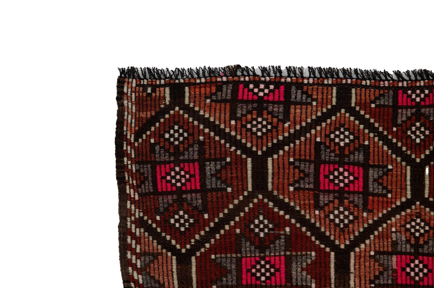 Turkish Anatolia Kilim Rug, Handmade Faded Kilim Rug, Area Kilim Rug, Bohemian Rug, Vintage Eclectic Kilim Rug, Kilim Rug 5x8, 8063