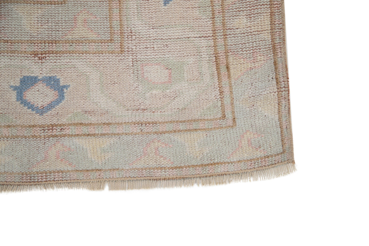 Turkish rug Beige, 5x8 Oushak Vintage Turkish Rug, Oushak Carpet, Tropical decor, Bedroom rug ,Living room rug, Carpet rug, Area rug, 7332