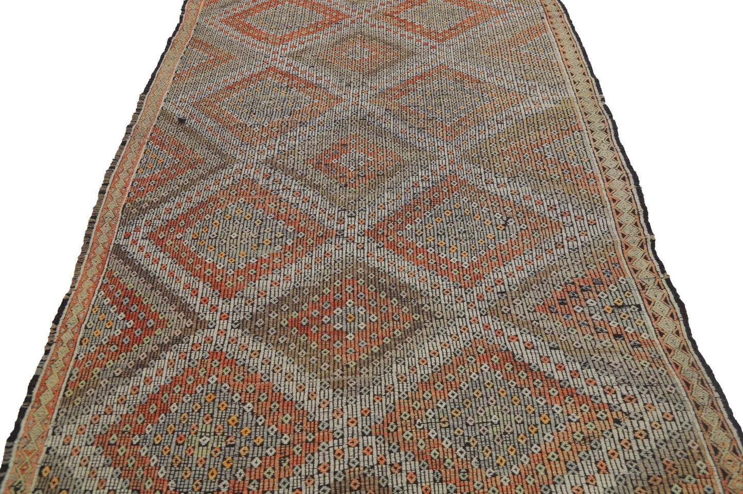 Kilim Rug 6x9, Vintage Faded Kilim Rug, Traditional Rug, Bedroom Rug, Wool Rug, Turkish Kilim Rug, Rug Kilim, Handmade Area Kilim Rug, 8113