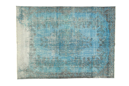 Worn Vintage Rug, 6x8 Turkish Rug Carpet, Blue Area Rug, Distressed Rug ,Overyde Rug, Unique Rug, Coastal decor, Living Room Rug, 3283