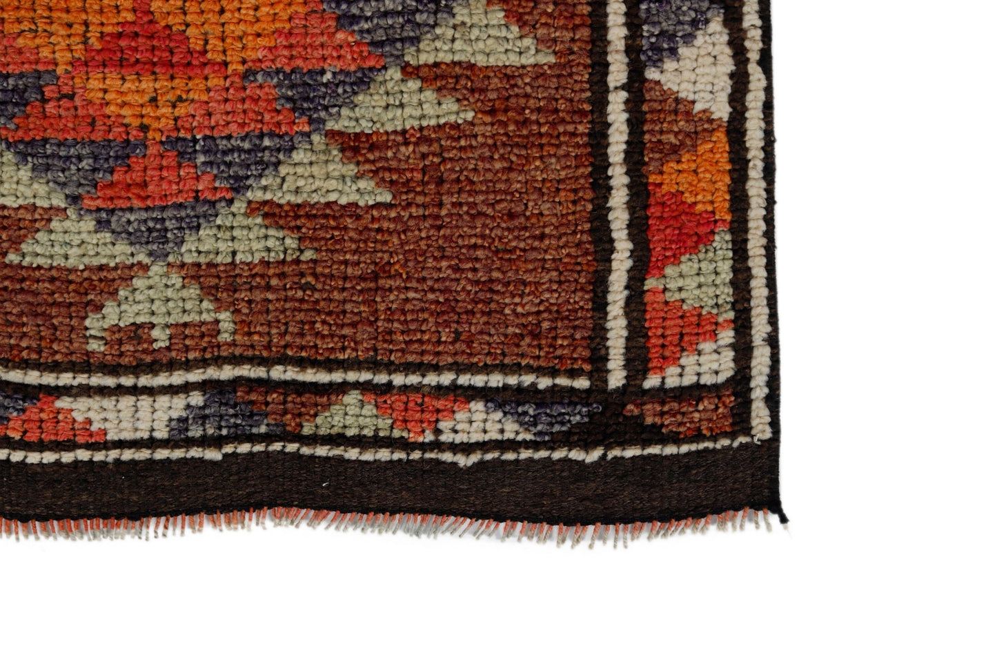 3x13 Rug runner, Turkish runner ,Oushak runner, Vintage runner, Aztec rug, Floor runner rug, Old rug, Oriental rug, Stair rug,7212