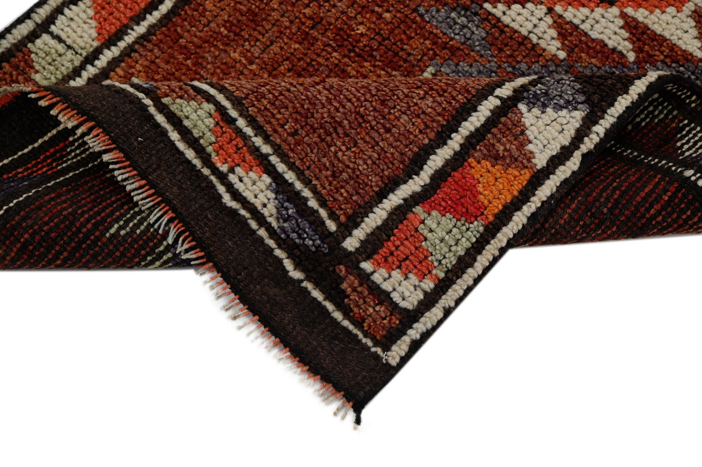 3x13 Rug runner, Turkish runner ,Oushak runner, Vintage runner, Aztec rug, Floor runner rug, Old rug, Oriental rug, Stair rug,7212