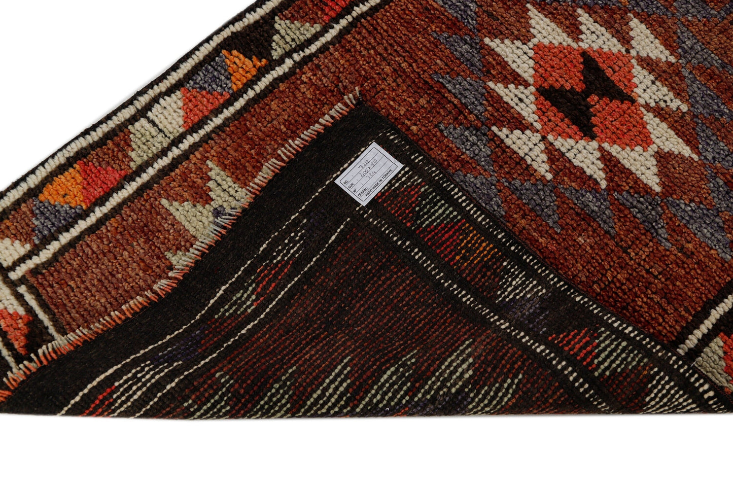 3x13 Rug runner, Turkish runner ,Oushak runner, Vintage runner, Aztec rug, Floor runner rug, Old rug, Oriental rug, Stair rug,7212