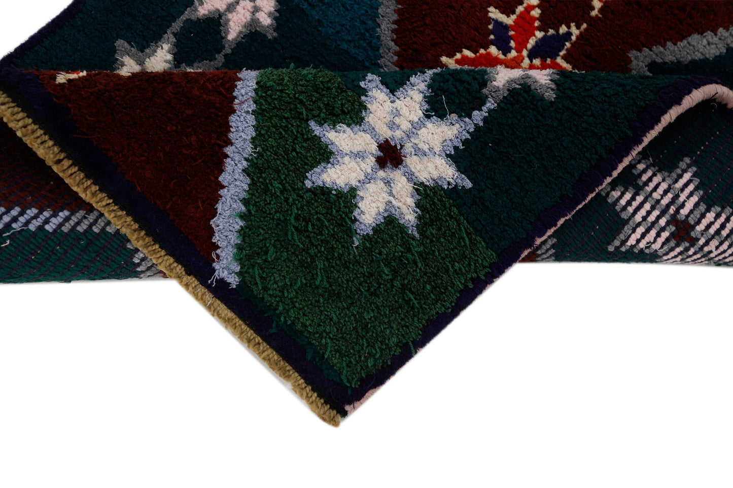 Unique Runner rug, Handmade Turkish runner rug, One of a kind Floor Vintage runner rug, 3x10 Runner rug, Decorative runner rug, 7220