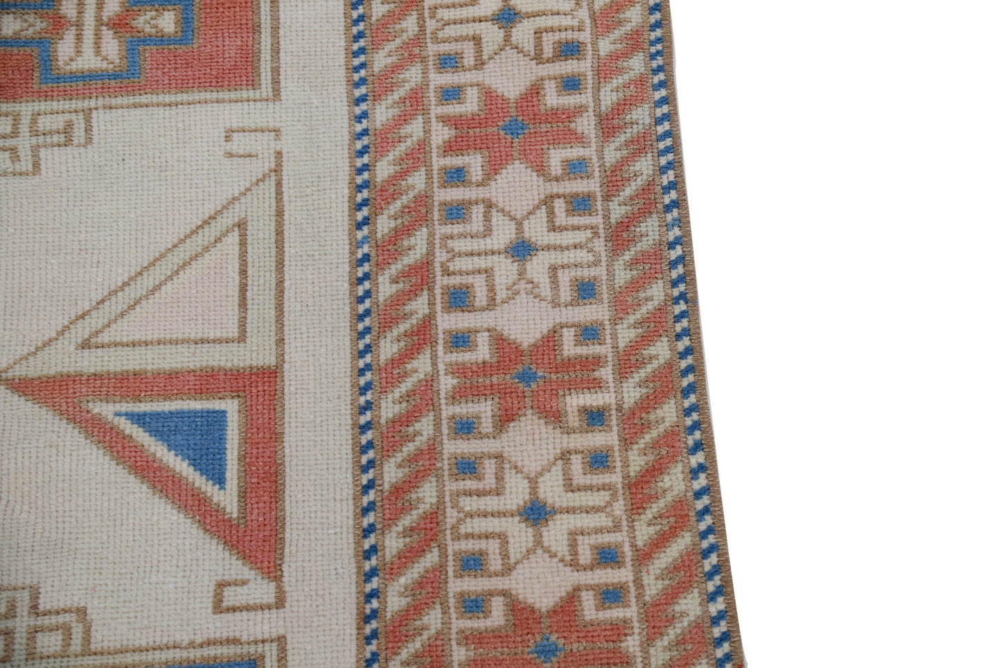 4x7 Turkish Oushak Vintage Rug, Carpet Area Eclectic Rug,, Handmade Nursery Fine rug, Faded rug ,Anatolia rug, Turkey rug, 7743