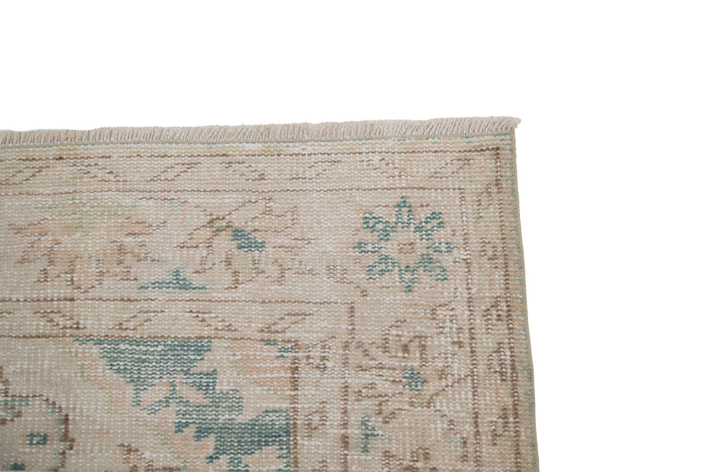 Turkish Rug, Oushak Rug, Vintage rug, Muted rug, Carpet rug,Area rug, Faded rug, Floor rug, Pastel rug, Beige rug 6x9 , Neutral rug,7723