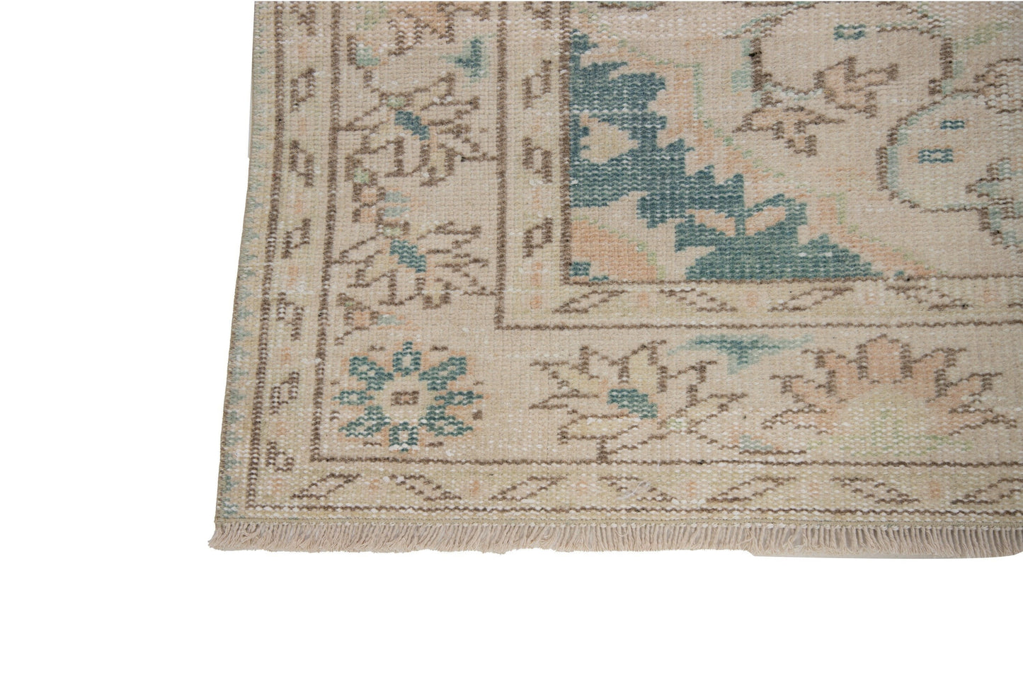 Turkish Rug, Oushak Rug, Vintage rug, Muted rug, Carpet rug,Area rug, Faded rug, Floor rug, Pastel rug, Beige rug 6x9 , Neutral rug,7723