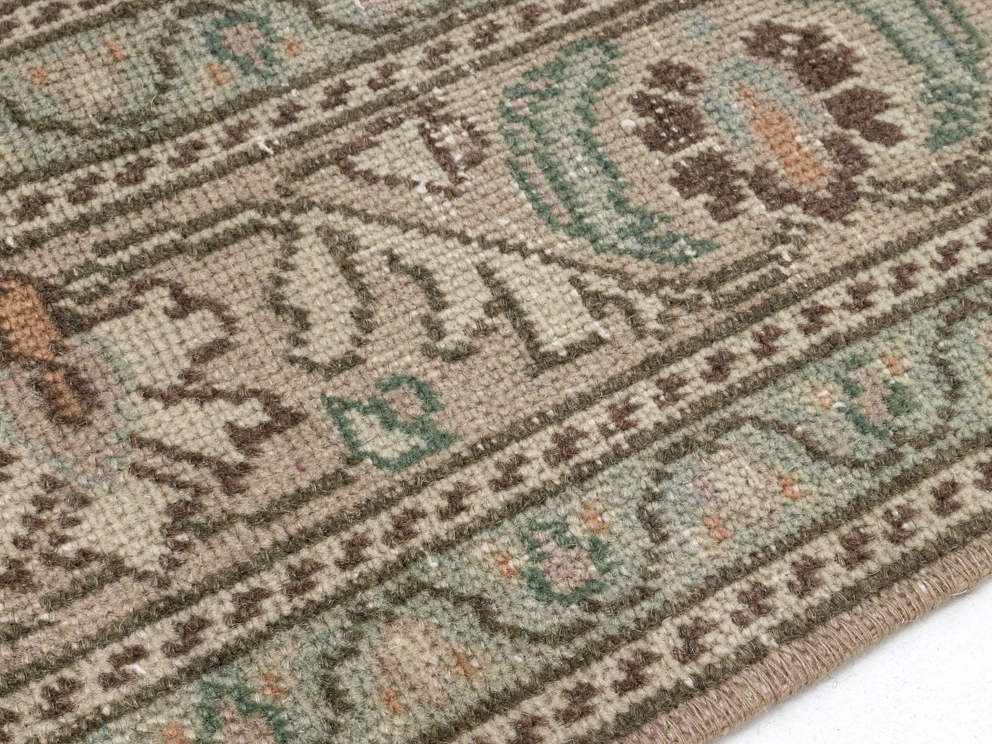 Faded Turkish Oushak Rug, Muted Rug, 4x6 Vintage Carpet rug,Handmade Anatolian rug, Anatolia rug, Wool rug, Bohemian decor, Office rug, 8671