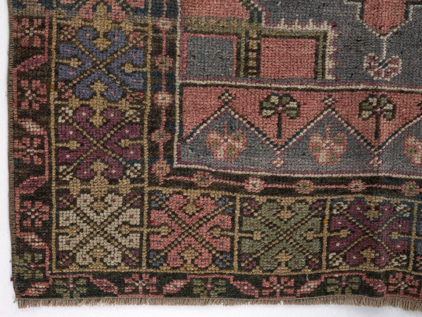 4x6 Vintage Area Rug, Traditional Turkish Rug, Handmade Oushak Rug, Tribal Anatolian Rug, Eclectic Wool Rug, Turkey Carpet Rug, 8663