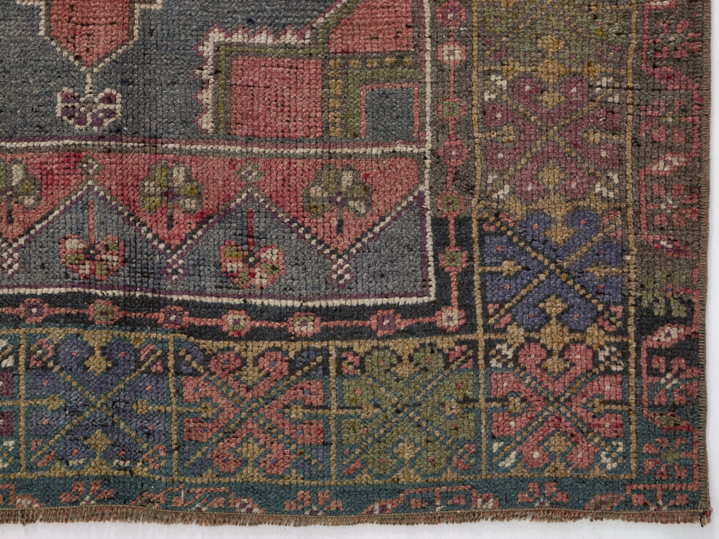 4x6 Vintage Area Rug, Traditional Turkish Rug, Handmade Oushak Rug, Tribal Anatolian Rug, Eclectic Wool Rug, Turkey Carpet Rug, 8663