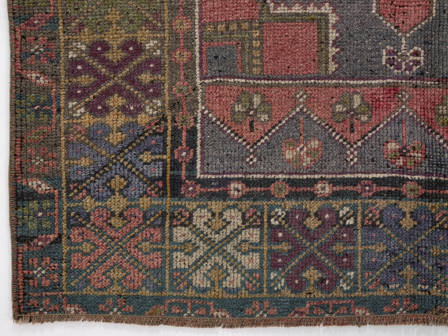 4x6 Vintage Area Rug, Traditional Turkish Rug, Handmade Oushak Rug, Tribal Anatolian Rug, Eclectic Wool Rug, Turkey Carpet Rug, 8663