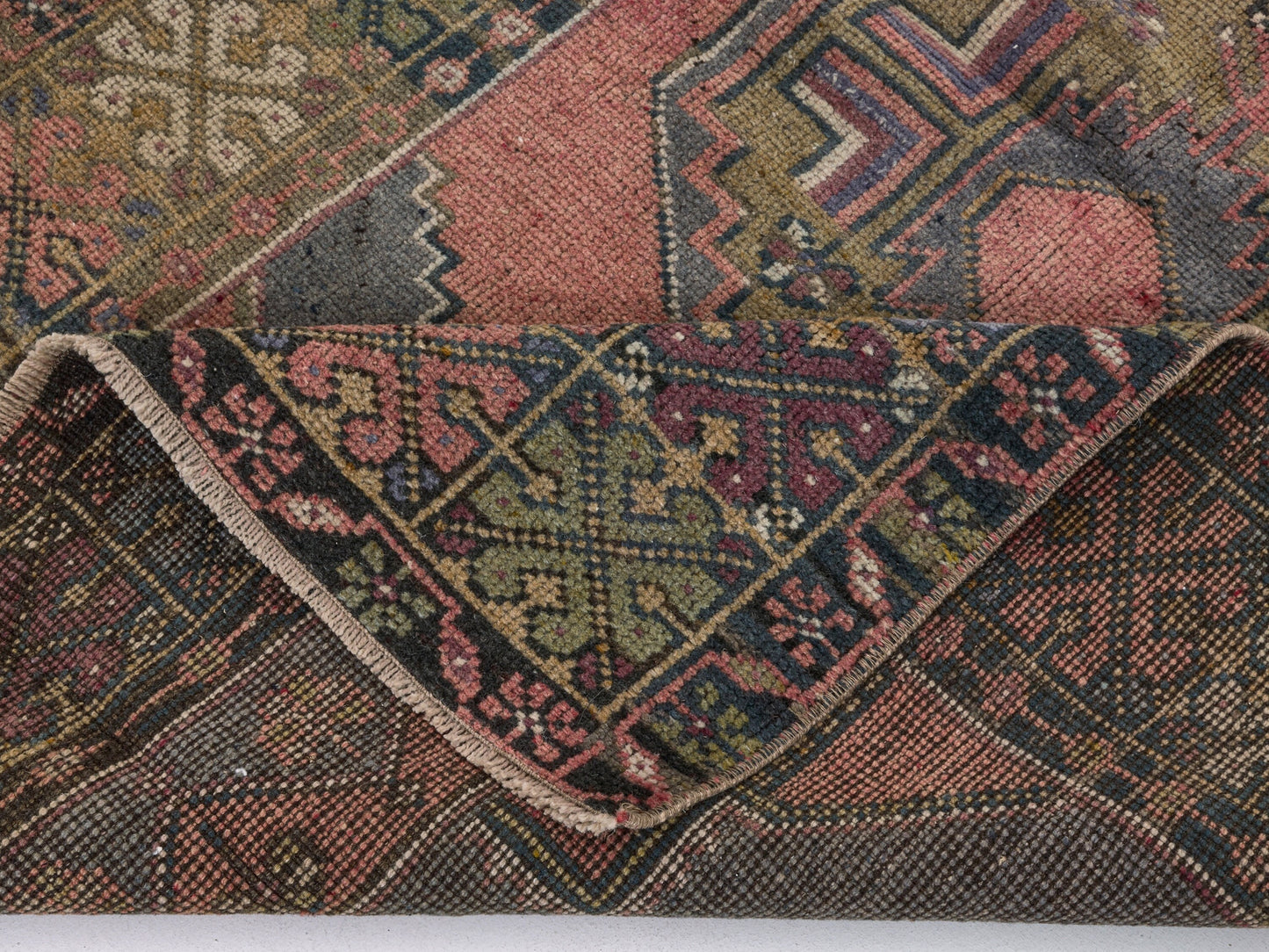 4x6 Vintage Area Rug, Traditional Turkish Rug, Handmade Oushak Rug, Tribal Anatolian Rug, Eclectic Wool Rug, Turkey Carpet Rug, 8663