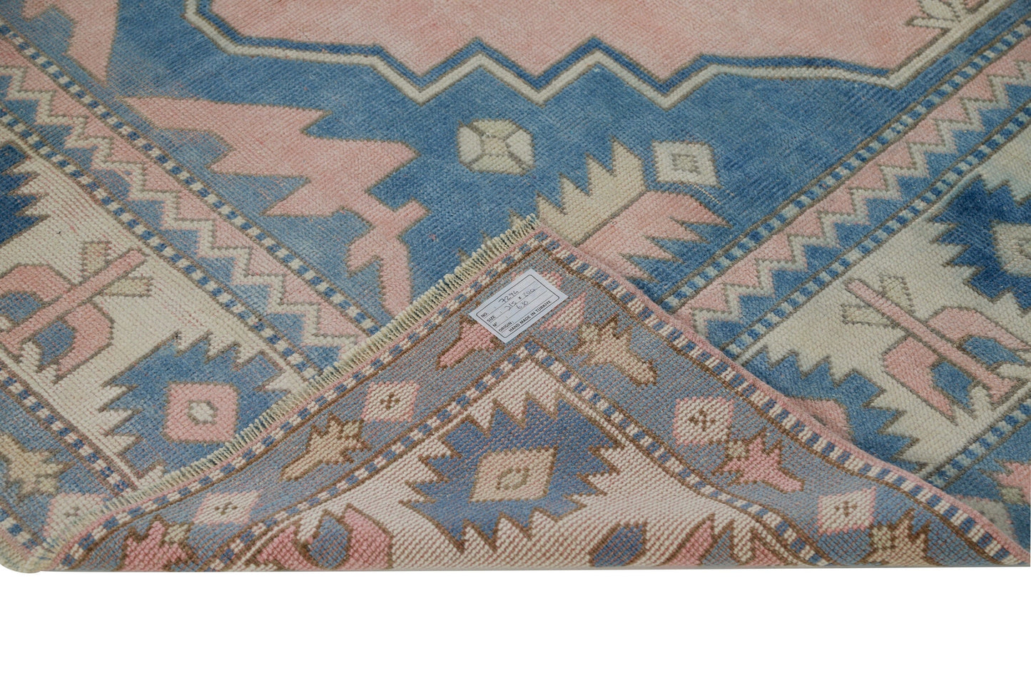 7x10 Large Area rug, Turkish Rug Fine, Oushak rug ,Carpet rug, Vintage rug, Coastal decor,Living room,Luxury rug,Decorative,7293