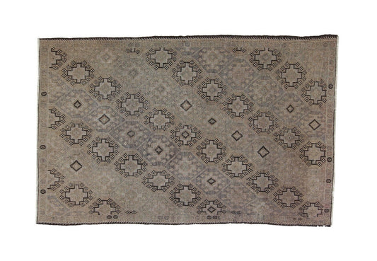 Southwestern Kilim Rug, Handmade Turkish Rug, Vintage Rug, Kilim Flat Weaave Rug, Area Rug, Unique Rug, Old Rug, Floor Rug, 8077