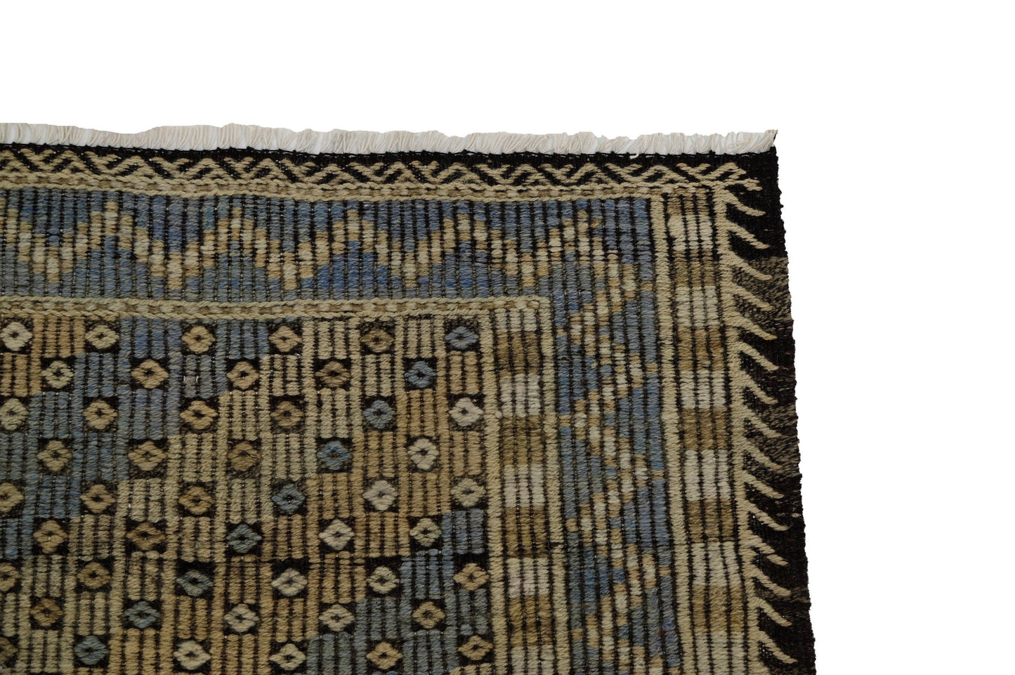 Brown Beige Kilim Rug, Turkish Kilim, Vintage Kilim, Rug Kilim, Eclectic Rug, Wool Rug, Anatolia Rug, Unique Rug, Primitive Rug, 8080