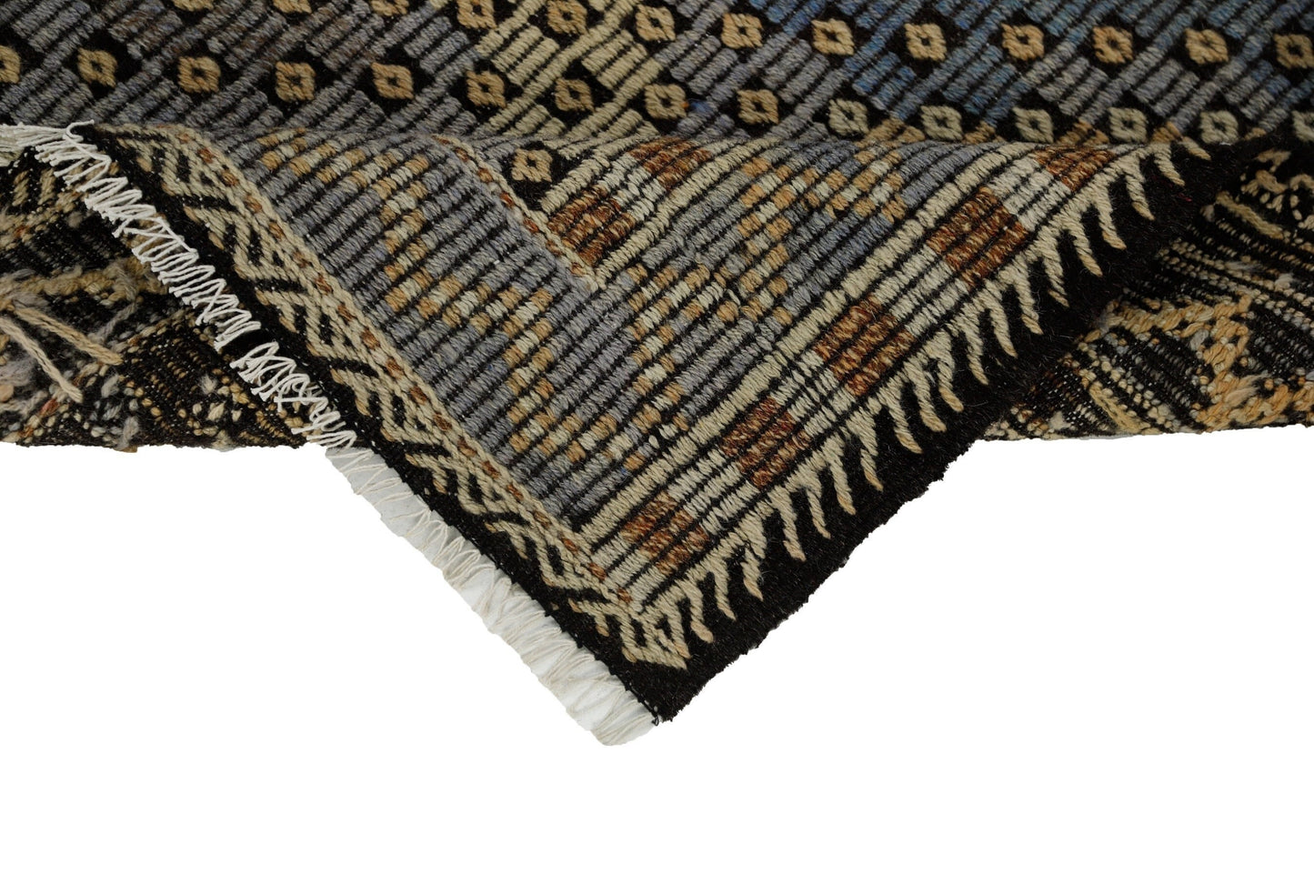 Brown Beige Kilim Rug, Turkish Kilim, Vintage Kilim, Rug Kilim, Eclectic Rug, Wool Rug, Anatolia Rug, Unique Rug, Primitive Rug, 8080