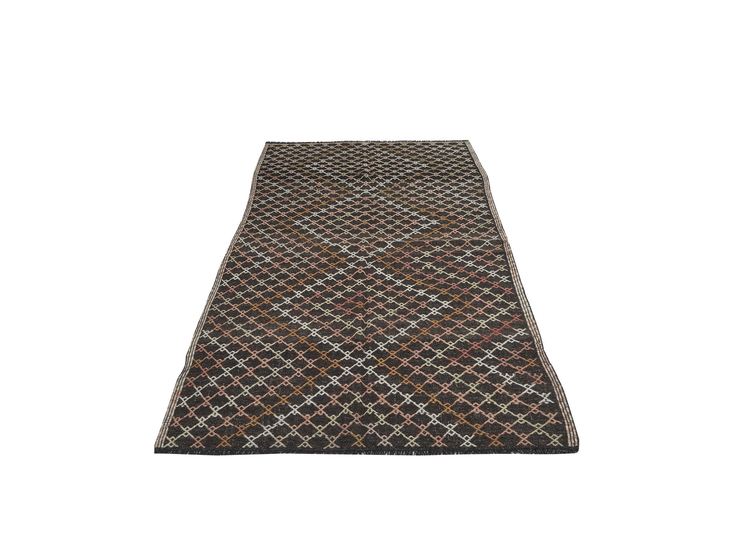 Farmhouse Decor, Handmade Vintage Kilim Rug, Turkish Kilim Rug, Area Faded Kilim Rug, Living Room Rug, Neutral Rug, Kilim Rug 4x8, 12563