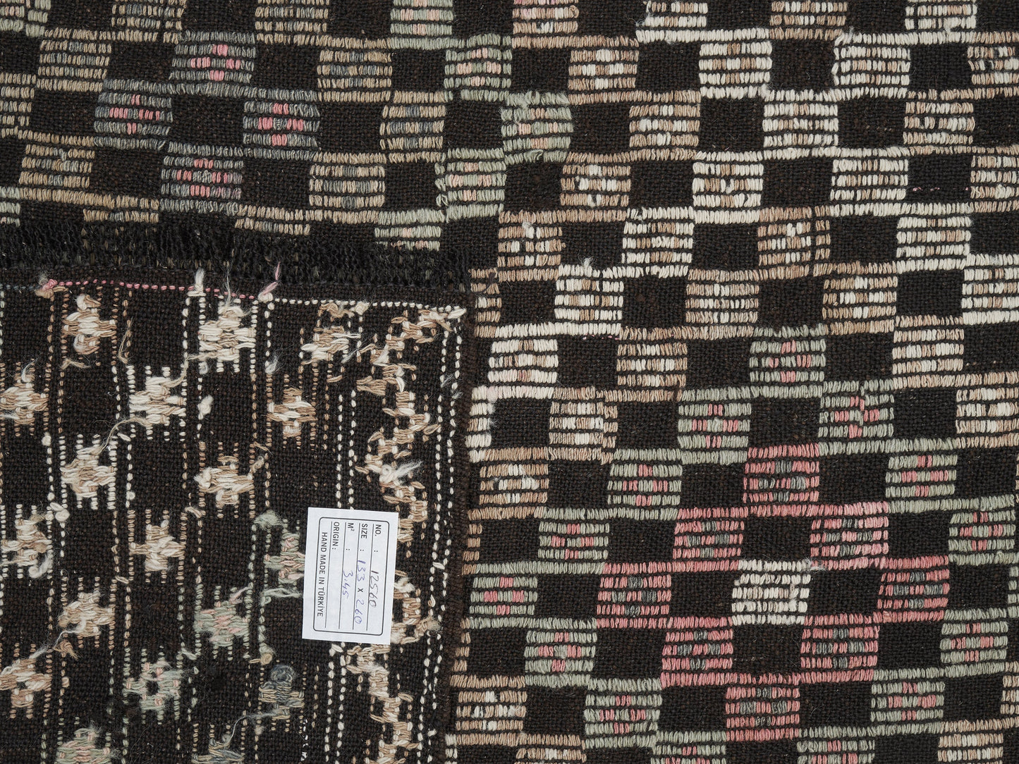 Vintage Area Kilim Rug, Turkish Handmade Antique Kilim Rug, Neutral Faded Rug, Living Room Rug, Primitive Rug, Kilim Rug 5x8, 12560