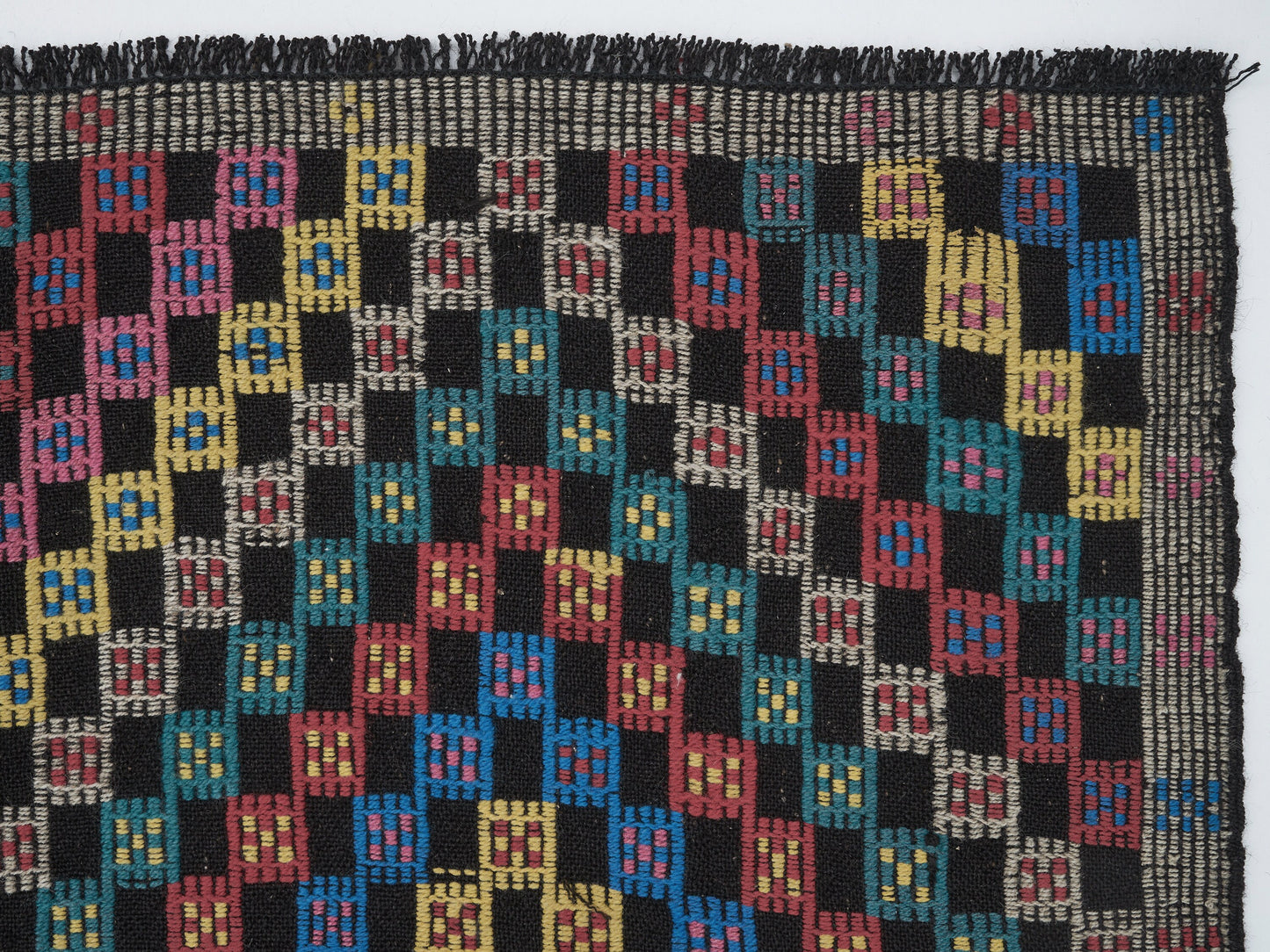 Area Kilim Rug, Turkish Vintage Antique Kilim Rug, Handmade Faded Kilim Rug, Bedroom Rug, Goat Hair Rug, Neutral Rug, Kilim Rug 5x10, 12564