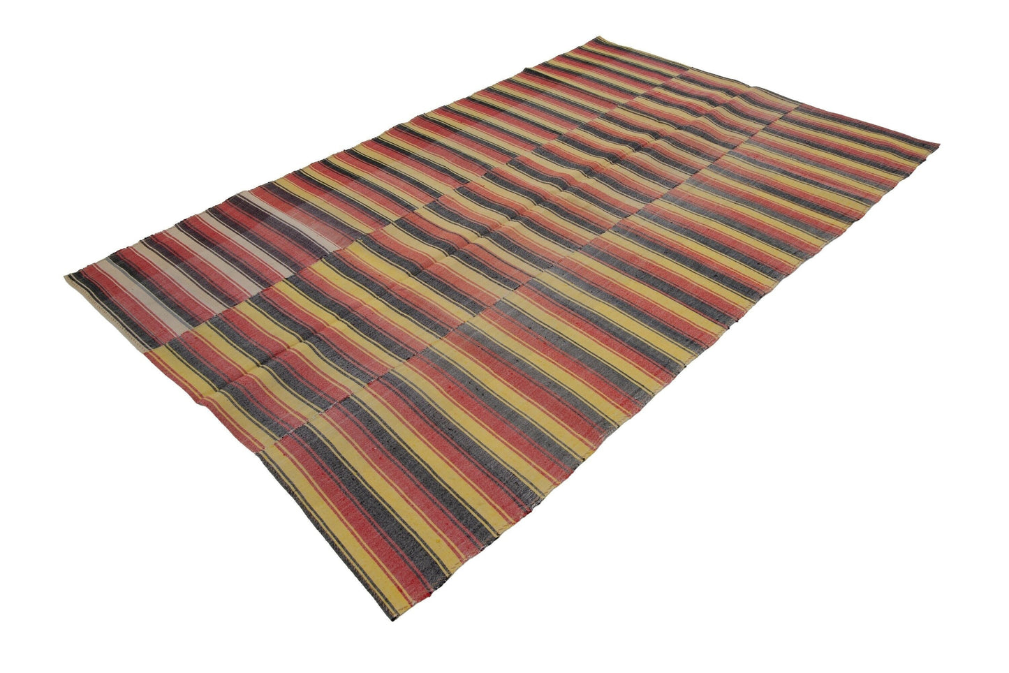 Boho Decor Rug, Kilim Rug 5x8, Turkish kilim Rug, Anatolia Rug Striped, Vintage Rug, Living room rug, Handmade Kilim Rug, Area Kilim, 7257