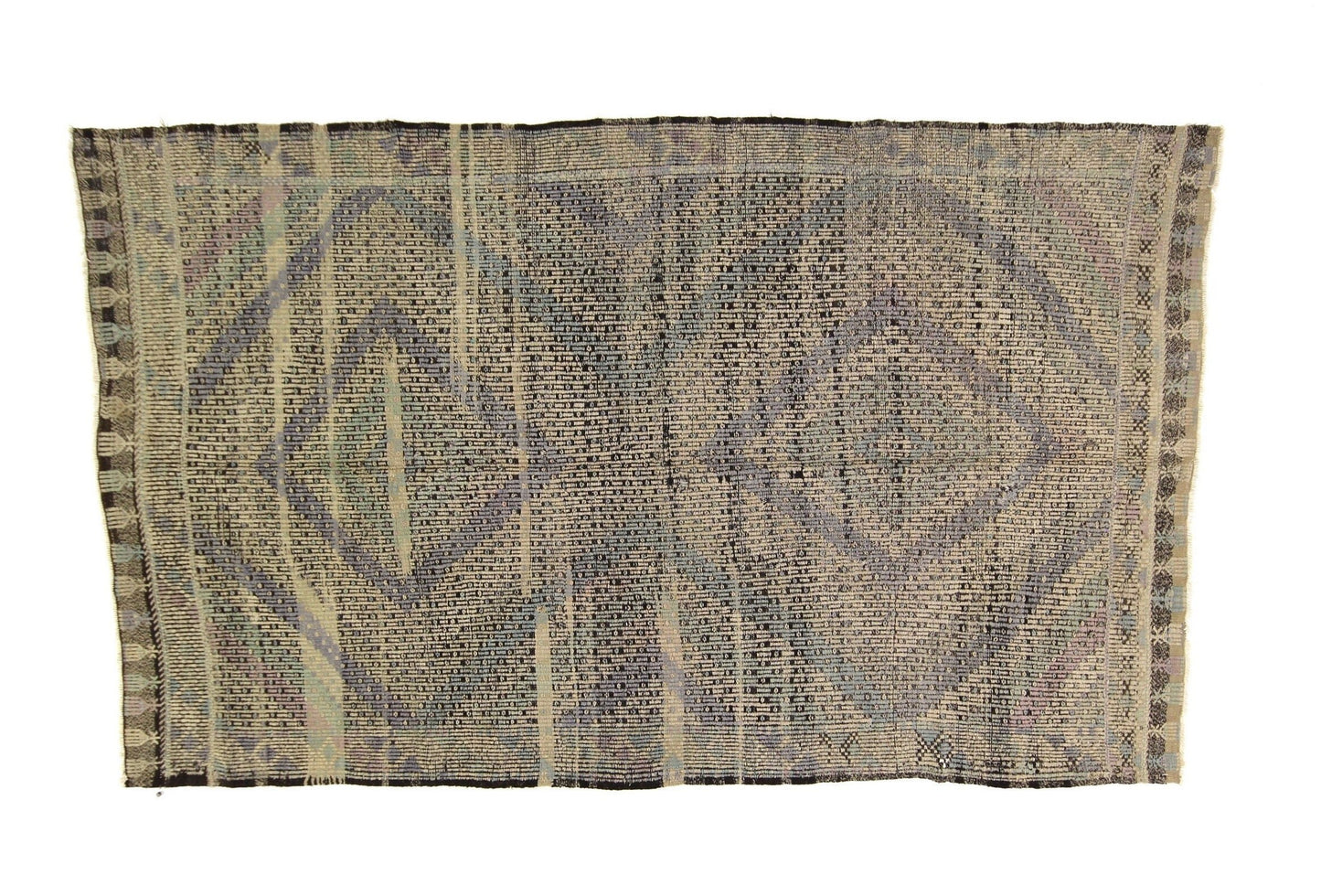 Turkish Kilim Rug, Vintage Kilim Rug, Handmade Kilim Rug,Beige Rug, Kilim Rug, Area Kilim Rug, Bedroom Rug, Unique Rug, Flat Weave Rug, 3179