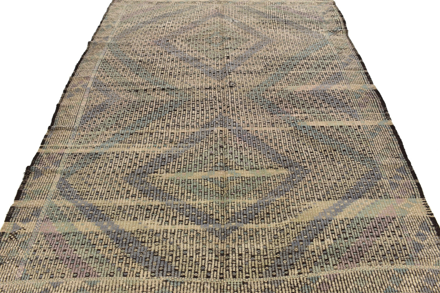 Turkish Kilim Rug, Vintage Kilim Rug, Handmade Kilim Rug,Beige Rug, Kilim Rug, Area Kilim Rug, Bedroom Rug, Unique Rug, Flat Weave Rug, 3179