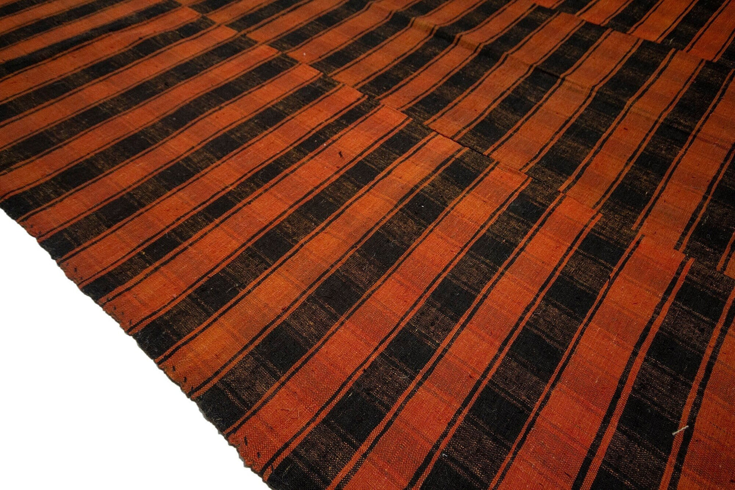 Plaid Kilim Rug, Handmade Kilim Rug, Turkish Vintage Kilim Rug, Living Room Rug, Area Kilim Rug 6x9, Bohemian Rug, Living Room Rug, 5534