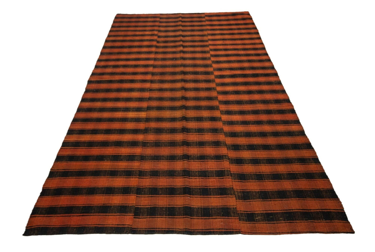Plaid Kilim Rug, Handmade Kilim Rug, Turkish Vintage Kilim Rug, Living Room Rug, Area Kilim Rug 6x9, Bohemian Rug, Living Room Rug, 5534